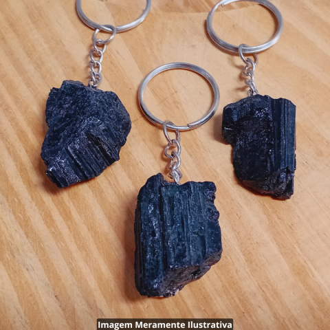 Chaveiro Turmalina Negra - unidade